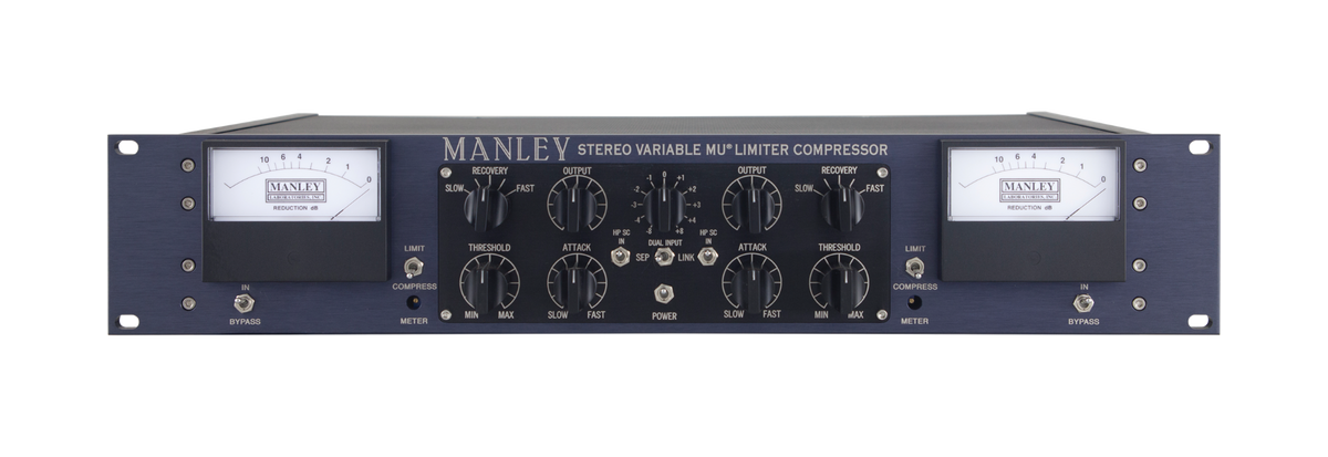 Manley Labs Stereo Variable MU Limiter and Compressor with T-Bar Mod Option