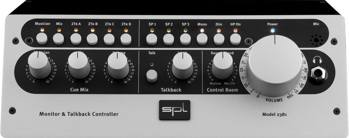 SPL 2381 Desktop Monitor Control Center