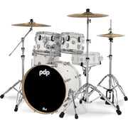 Pacific Drums & Percussion Concept Maple 4-Piece Kit - Pearlescent White
