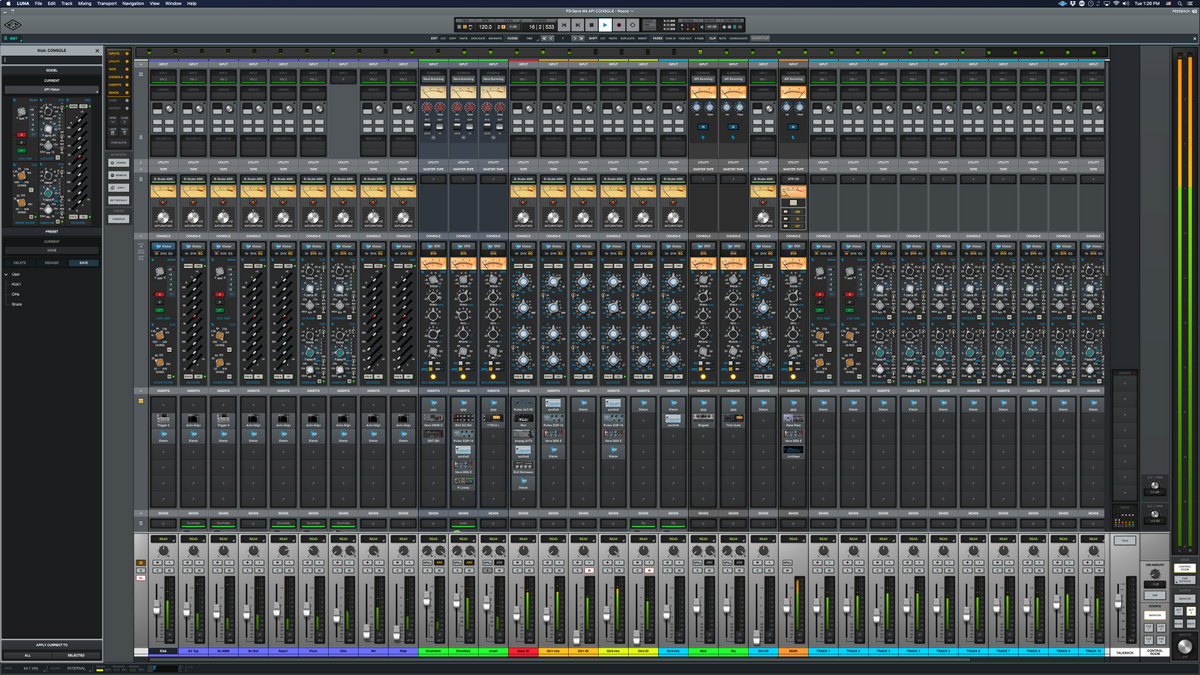Universal Audio LUNA API Vision Console Emulation Bundle